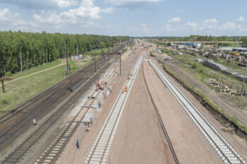 Maj 2026: Postęp prac torowych w Maksymilianowie